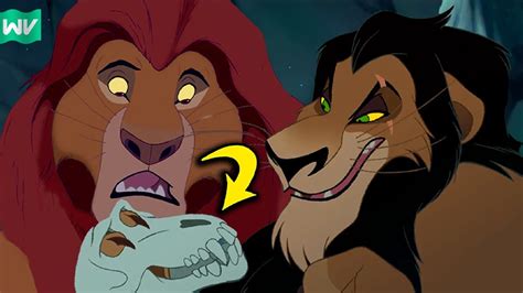Did Scar Eat Mufasa Mufasas Fate Lion King Theory Youtube