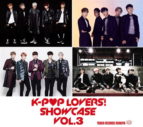 K Pop Lovers” Showcase Vol3』東京にて2016年1月16日開催！