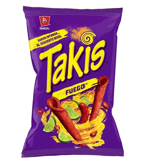 Takis Fuego Barcel Oficial Corn Snacks Hot Snacks Tortilla Chips