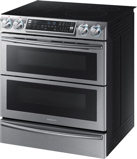 Samsung Ne58k9850ws 30 Inch Flex Duo Slide In Electric Range With Soft