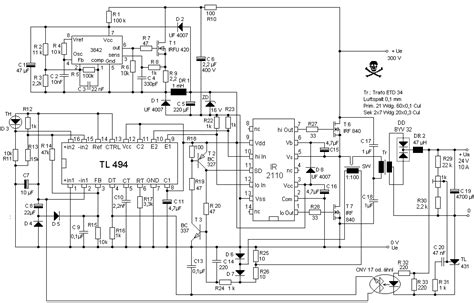 Schaltplan Pc Netzteil Atx Wiring Diagram