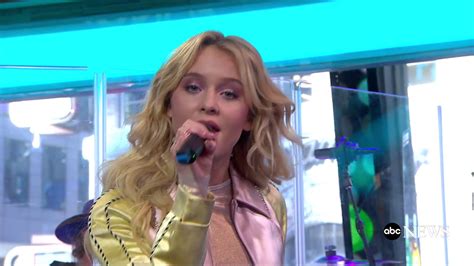Zara Larsson Never Forget You Live GMA HD YouTube