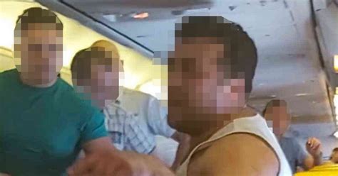 Drunk Ryanair Passenger Restrained By 7 People After Foul Mouthed