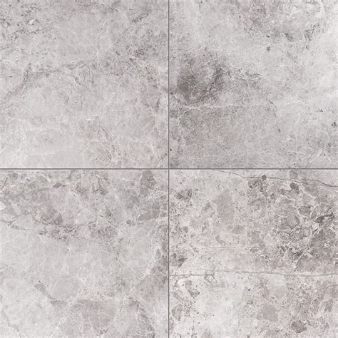 Tundra Gray Polished Marble Tiles 61x61 Tureks