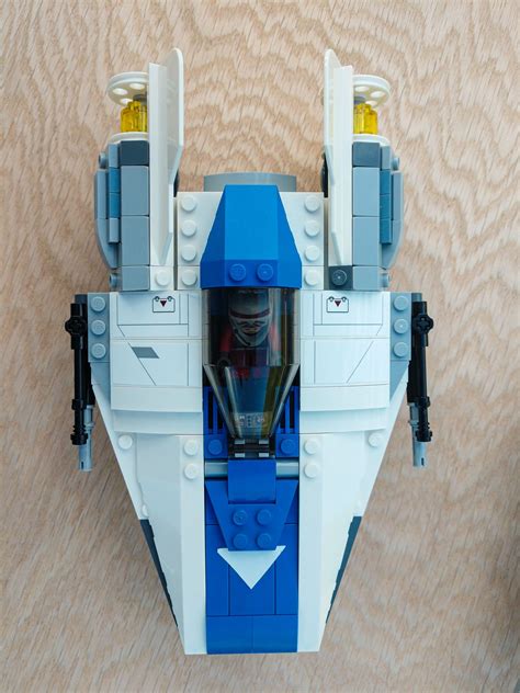 A Wing Blue Lego Star Wars Lego Army Custom Lego