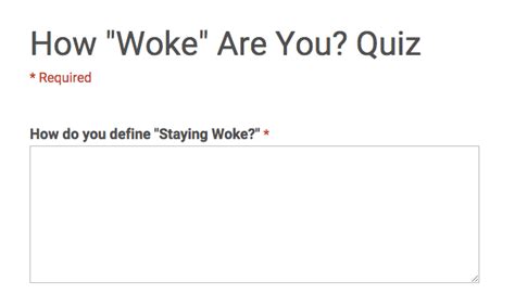 How Woke Are You Quiz Journey Magazine