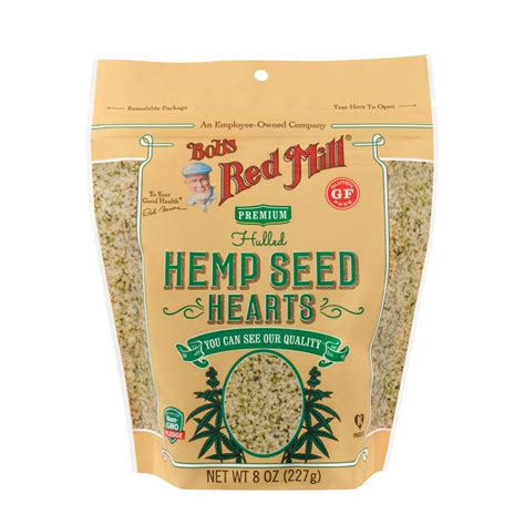 Hulled Hemp Seed Hearts Bobs Red Mill