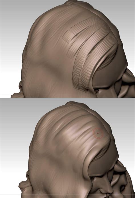 10 Top Tips For Sculpted Hair In Zbrush Zbrush Zbrush Hair Sculpting