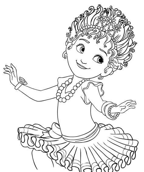 Dibujos de Fancy Nancy para colorear WONDER DAY