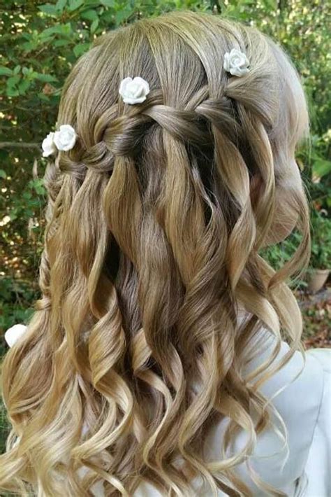 33 Cute Flower Girl Hairstyles 2020 Update Hair Styles Braids With