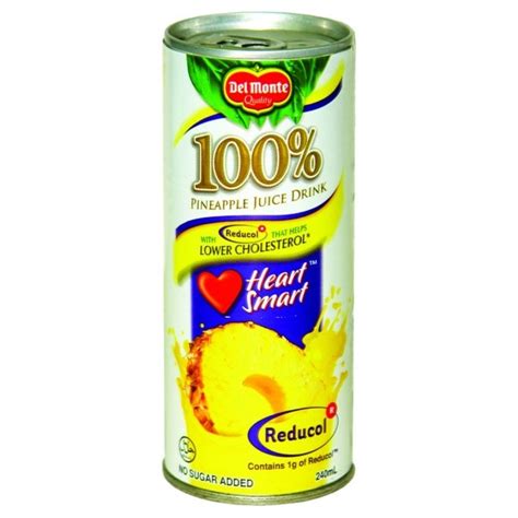 Del Monte Heart Smart Pineapple Juice 240ml