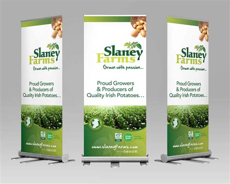 Pullup And Rollup Banner Designers Slaney Farms Two Heads Website