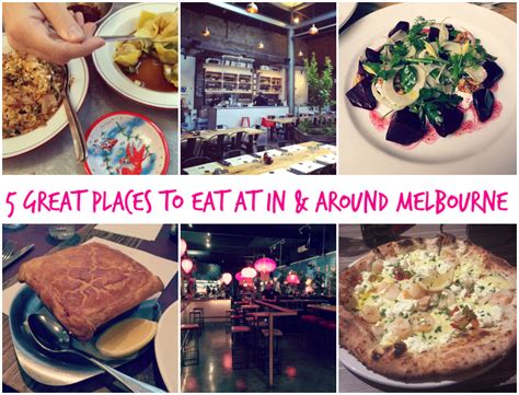 5 Great Places To Eat In And Around Melbourne Style And Shenanigans