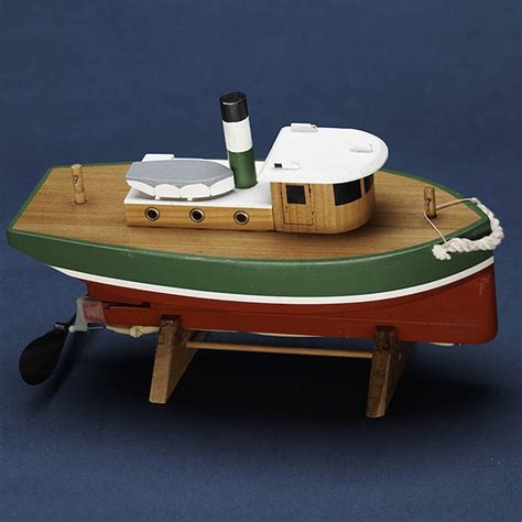 Toad 8 Wooden Tugboat Model A Seaworthy Small Ship Toy Boat Etsy
