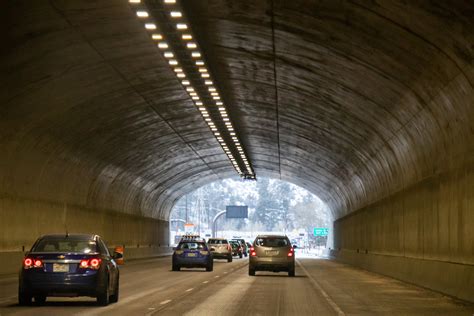 Free Stock Photo Of Light Traffic In Tunnel