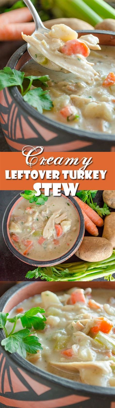 The Most Delicious Leftover Turkey Stew Ever Seriously Recipe
