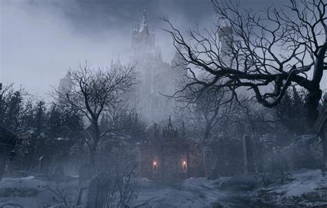 Looking for the best resident evil wallpapers hd? Wallpaper winter, snow, castle, Resident Evil, Resident ...