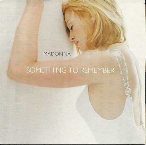 Madonna Cd Something To Remember Madonna Ciccone Cds