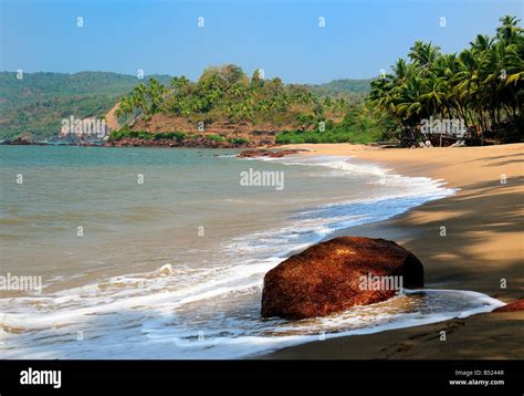 Cola Beach Canacona Goa India Stock Photo Alamy