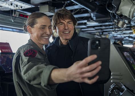 Tom Cruise Buzzes USS George H.W. Bush, Carrier Could Play Role in New