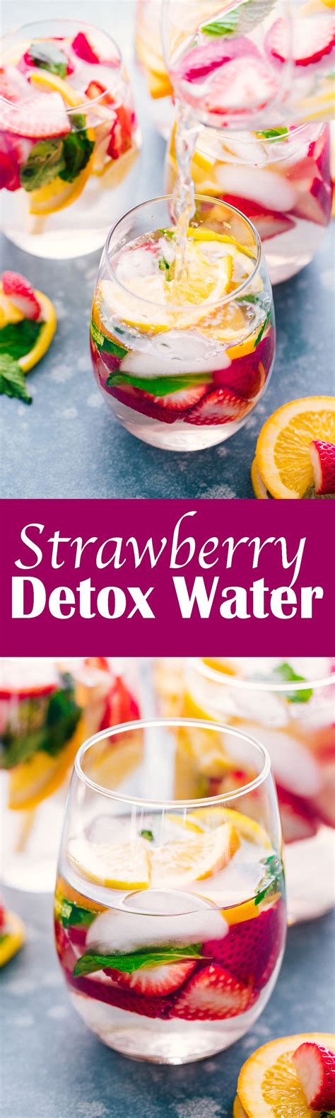 Strawberry Detox Water Is An Amazing Refreshing Drink That Will Ensure
