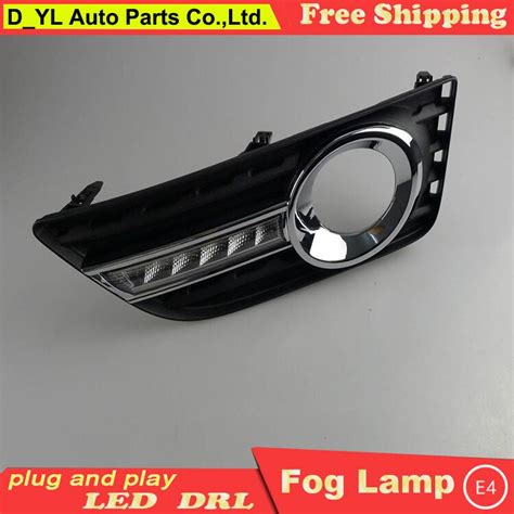 Details about led drl daytime running lamp w turn signal light for 18 19 toyota camry se xse. D_YL car styling 2012 2014 for Toyota Camry led Daytime ...