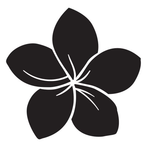 Single Flowers Silhouette Png Png Mart