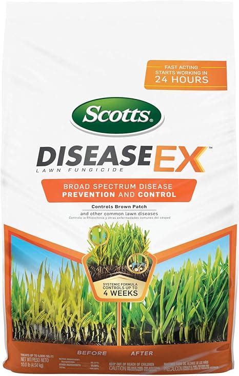 Scotts Diseaseex Lawn Fungicide Controls And Prevents
