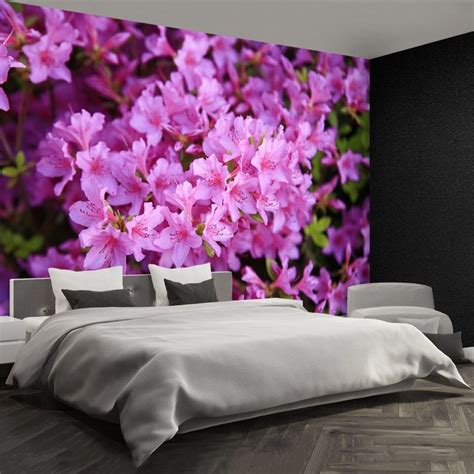 Rhododendron Flower Wallpaper Peelandstick Removable Wall Mural Pink