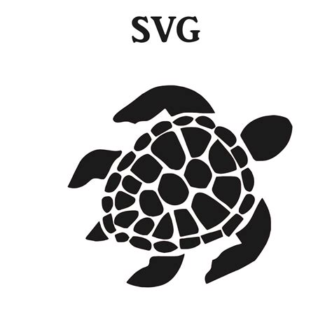 Sea Turtle Cut File Sea Turtle Svg Sea Turtle For Cricut Etsy