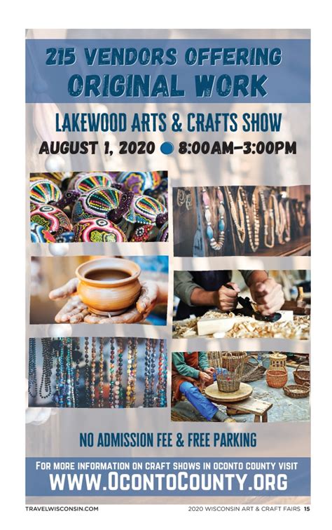 Wisconsin Art And Craft Fairs 2020