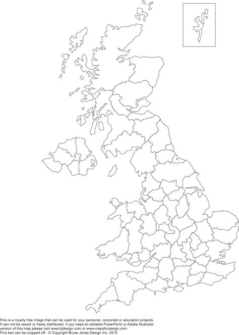 Printable Map Of Uk Counties Printable Maps