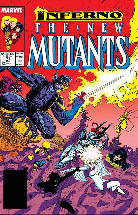 New Mutants 1983 71 Comic Issues Marvel