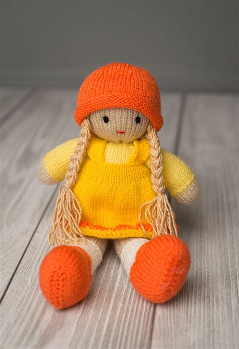 Toys And Games Dolls Knitted Doll Handmade Doll Amigurumi Toy T For