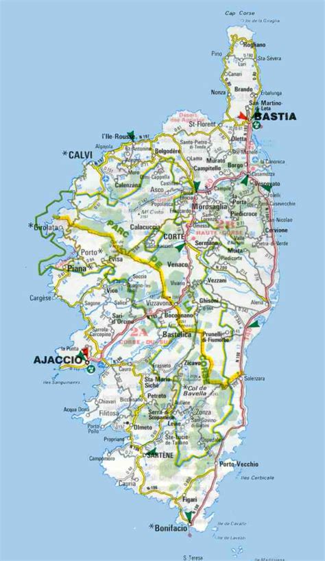 Corsica Maps
