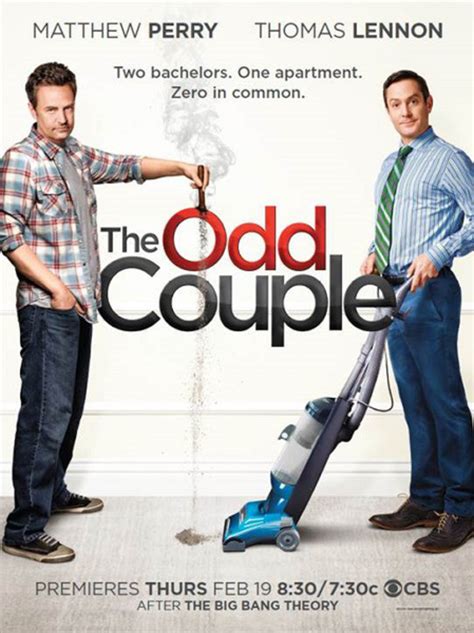 Matthew Perrys Odd Couple Remake Debuts First Poster Us Tv News