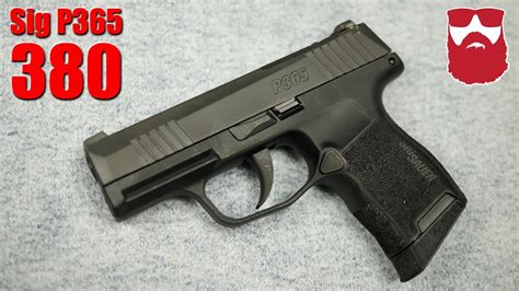 New Sig P365 380 Acp First Shots And Impressions Youtube