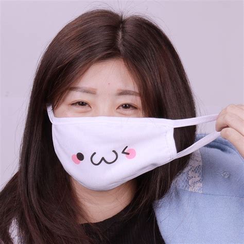 Kawaii Anime Cartoon Mouth Mask Buy One And Get Another For Free