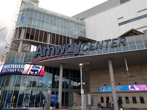 Where is the VIP entrance at Amway Center? 2