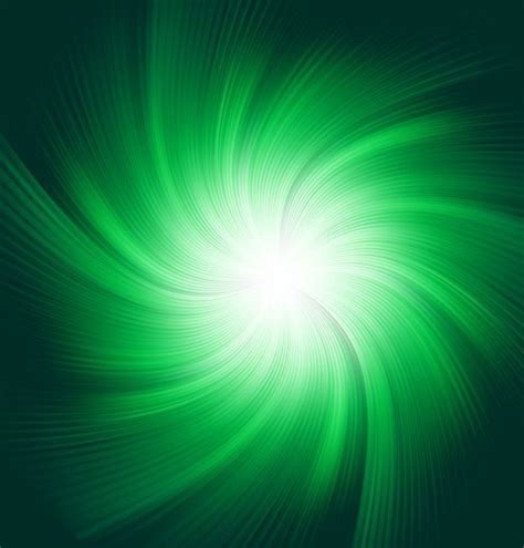 Free Green Radial Lights Background Vector 02 Titanui