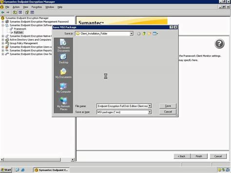 Symantec Endpoint Encryption How To Create A Full Disk Encryption