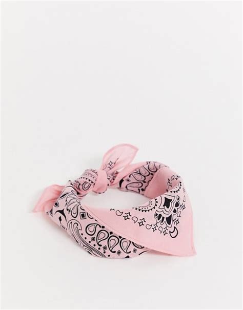 Our Pick Asos Design Paisley Print Bandana In Pink 21 Old Trends