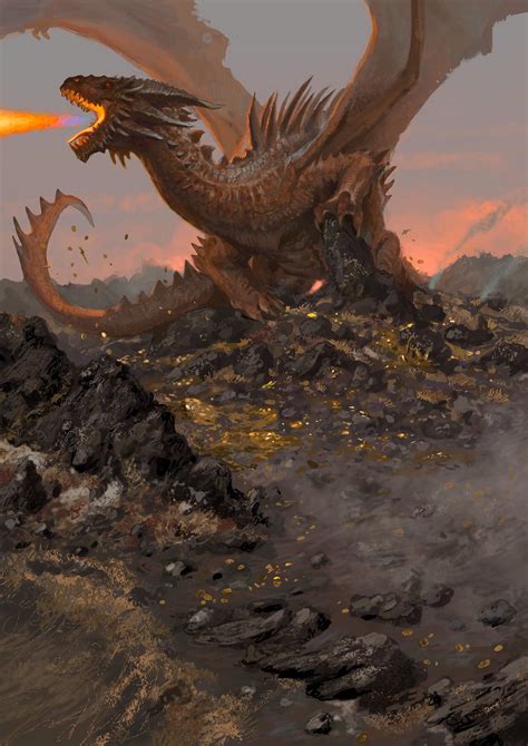 Artstation Volcanic Dragon