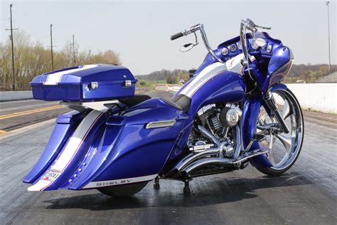 2012 Harley Davidson Fltrx Road Glide Custom Blue And