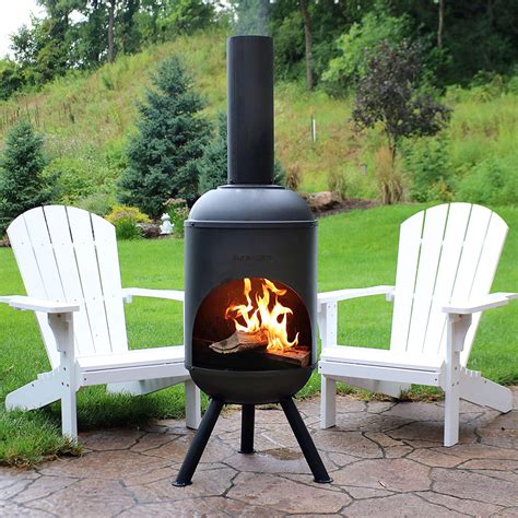 If the fire pit comes getting a cover for your chimney fire pit will help ensure its quality lasts. Patio Chimney Fire Pit / Outdoor Fire Pit Vs Fireplace 5 ...