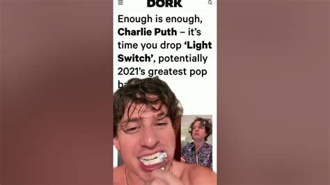 Charlie Puth Tik Tok October 28 2021 I Literally Made This Song By