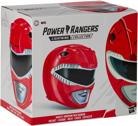 Power Rangers Lightning Collection Mighty Morphin Red Ranger Helmet