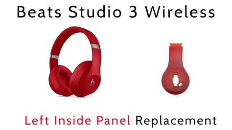 Tutorial How To Replace Repair Left Inside Panel Beats By Dre Studio 3