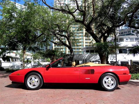 More add to favorites more 1993 Ferrari Mondial T Cabriolet 2639 Miles Rosso Corsa Convertible 3.4 LITER V8 - Classic ...