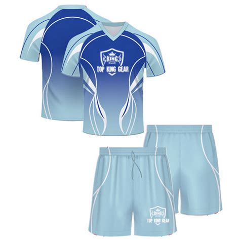 Sublimated Youth Football Uniforms Top King Gear